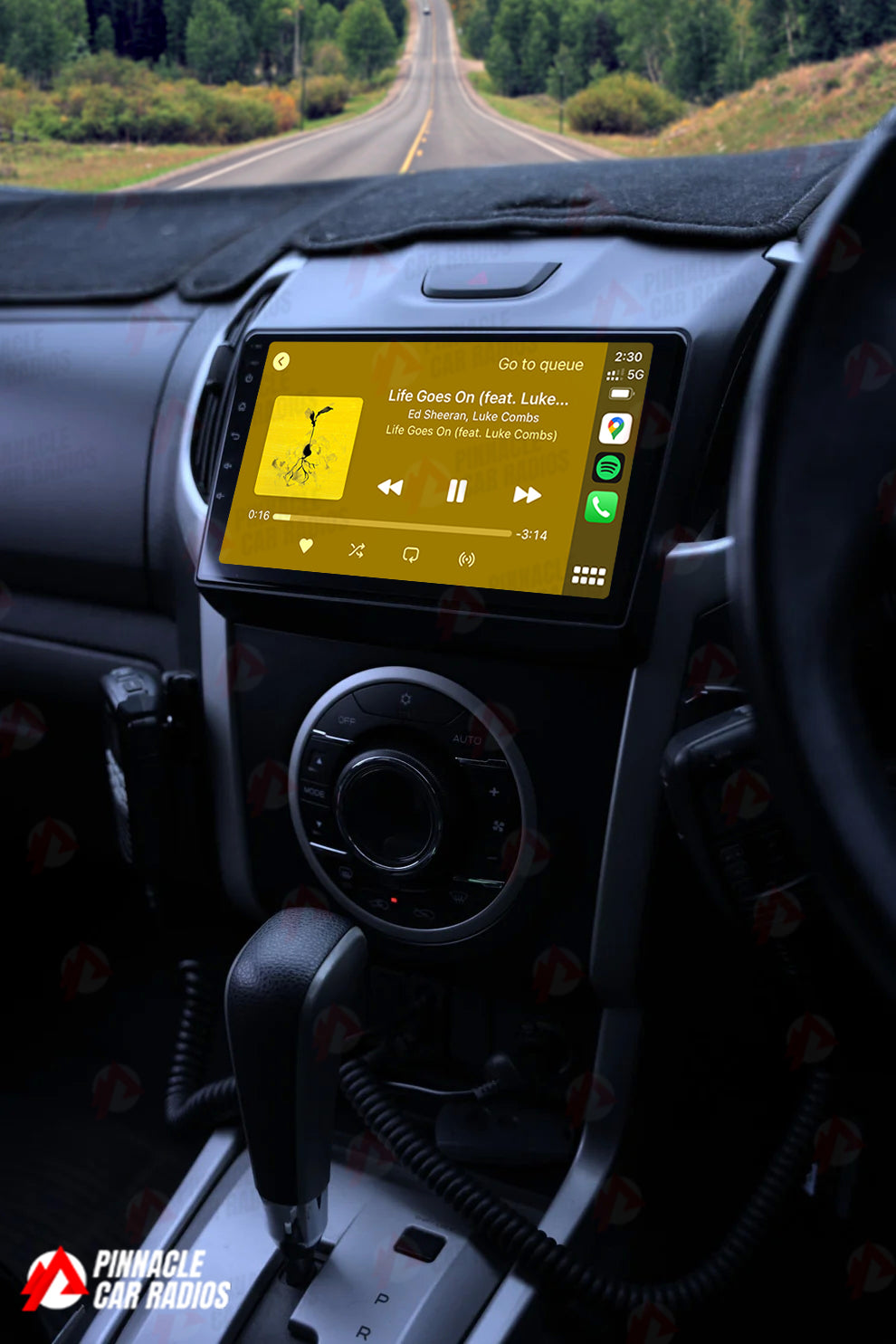 Isuzu D-Max 2012-2020 Wireless CarPlay Headunit Kit