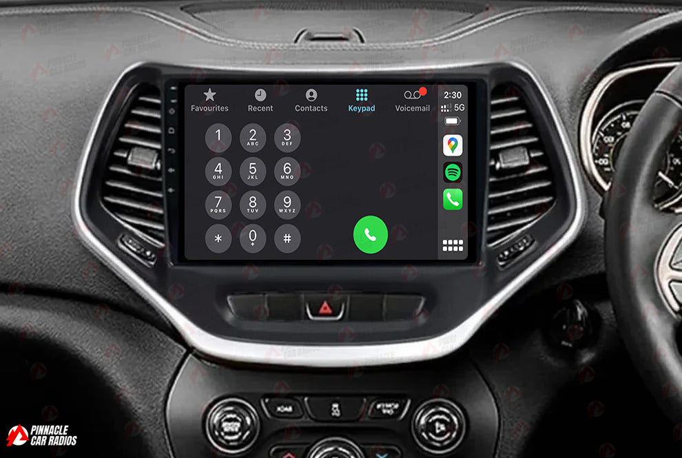 Jeep Cherokee 2015-2024 KL Wireless CarPlay Headunit Kit