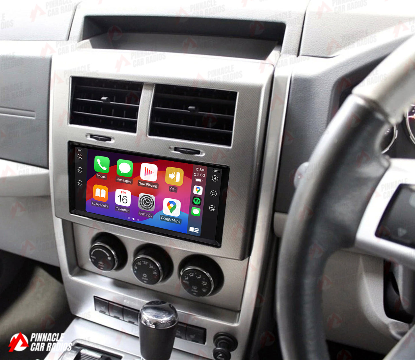 Jeep Cherokee 2008-2011 KK Wireless CarPlay Headunit Kit