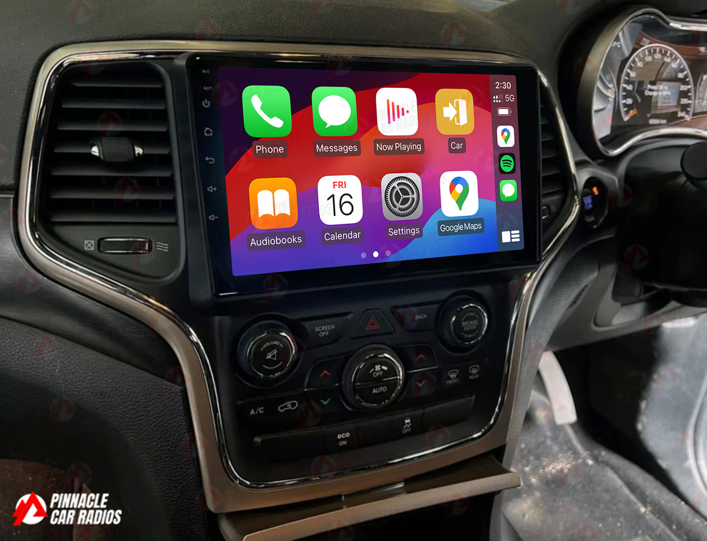 Jeep Grand Cherokee 2014-2020 Wireless CarPlay Headunit Kit