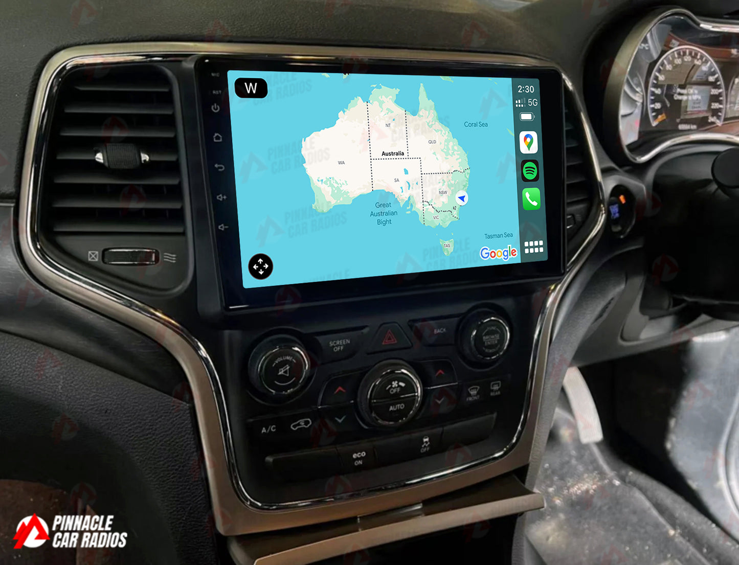 Jeep Grand Cherokee 2014-2020 Wireless CarPlay Headunit Kit