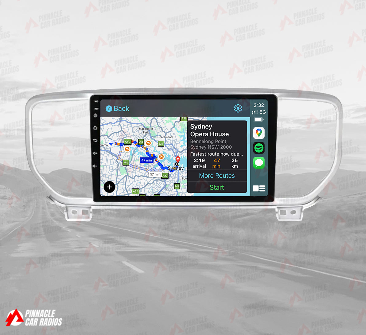 Kia Sportage 2015-2018 Wireless CarPlay Headunit Kit