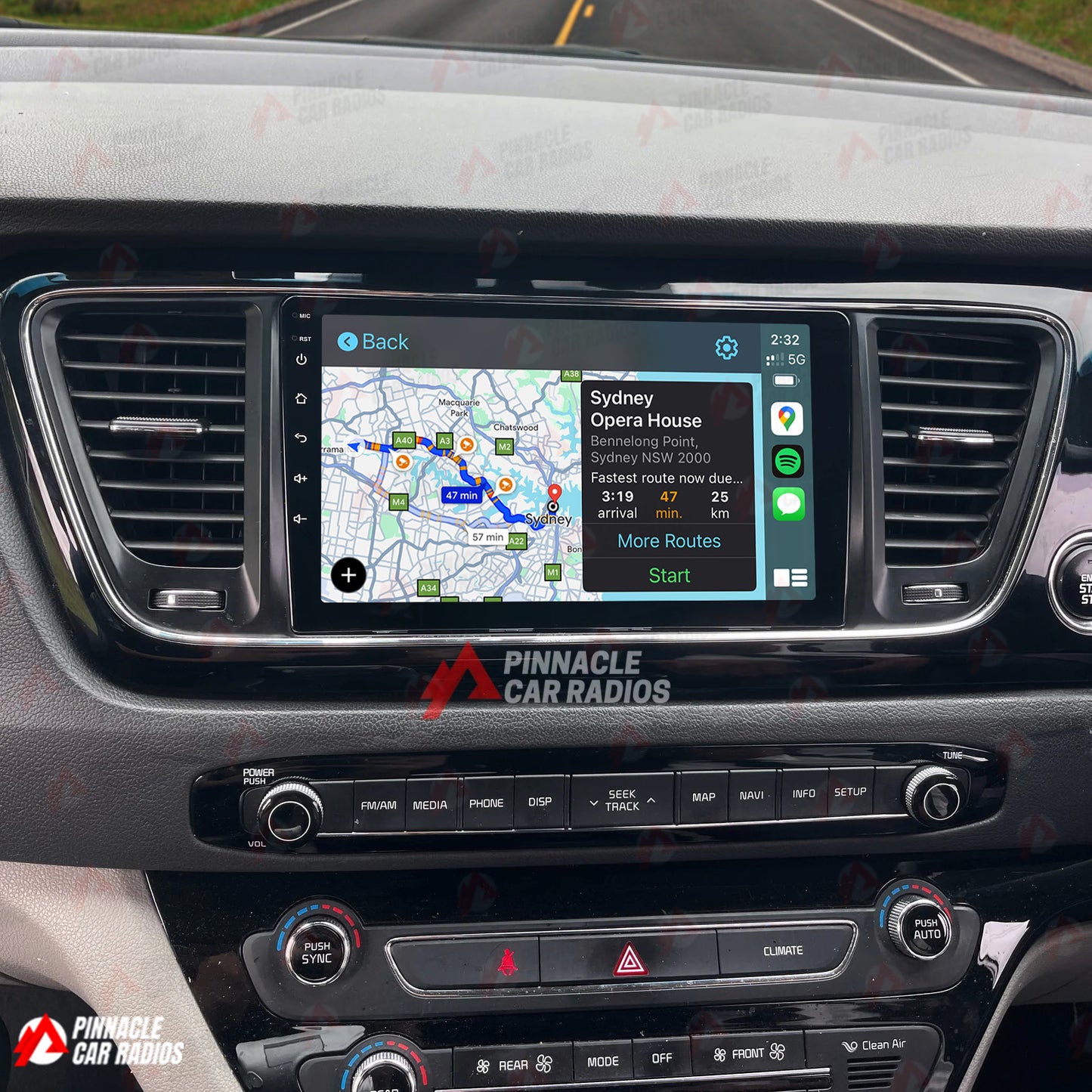 Kia Carnival 2015-2021 Wireless CarPlay Headunit Kit