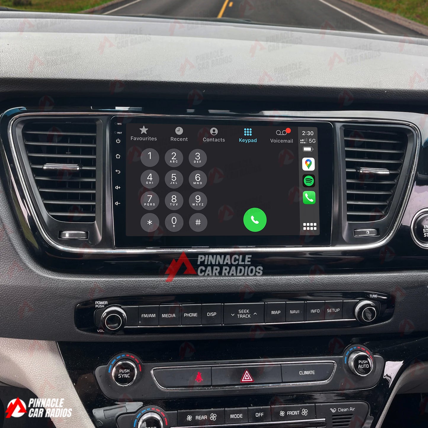 Kia Carnival 2015-2021 Wireless CarPlay Headunit Kit