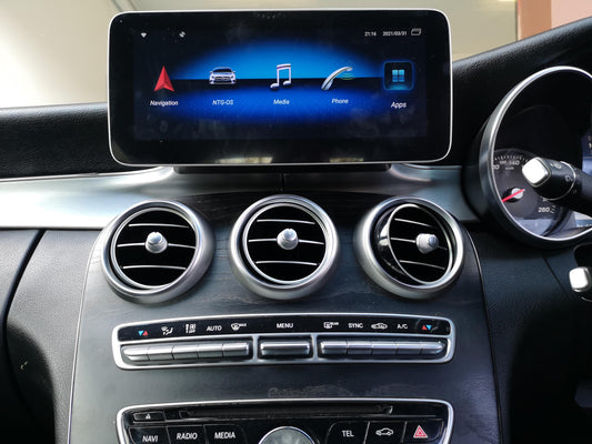 Mercedes Benz C-Class 2015-2018 W205 NTG 5.0 Wireless CarPlay Headunit Kit