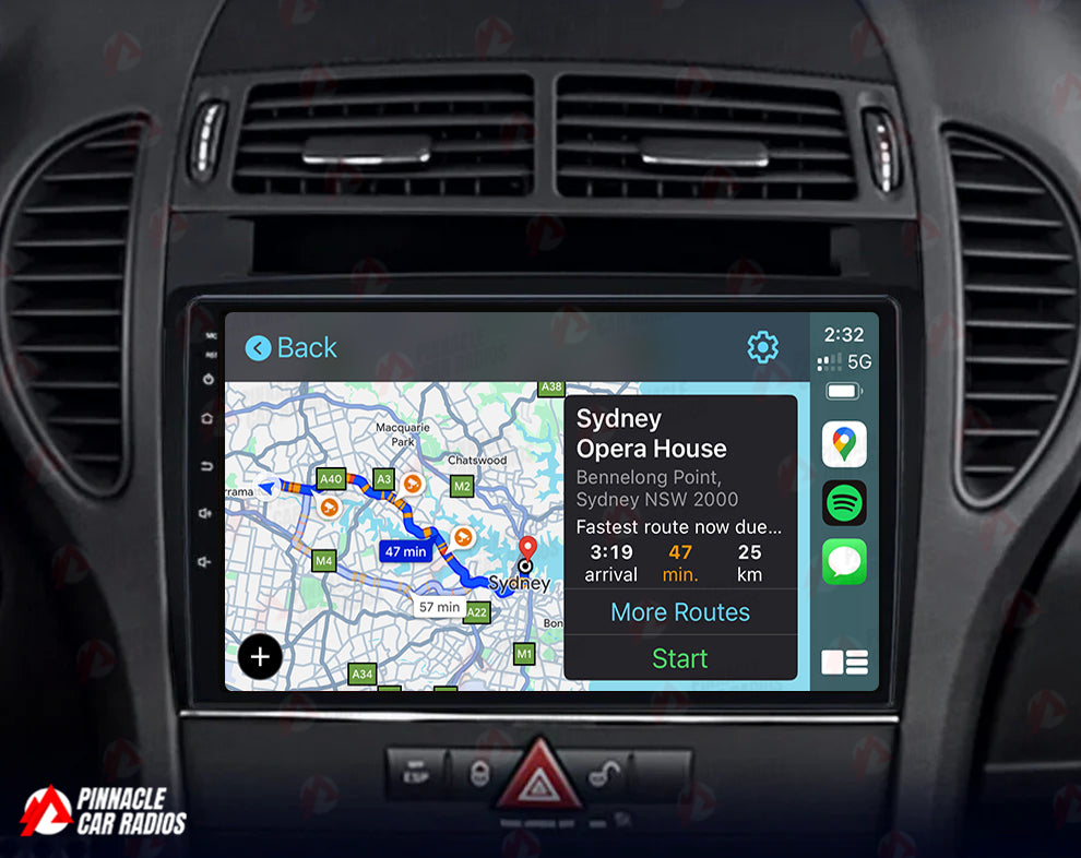 Mercedes Benz SLK R171 2004-2011 Wireless CarPlay Headunit Kit ...