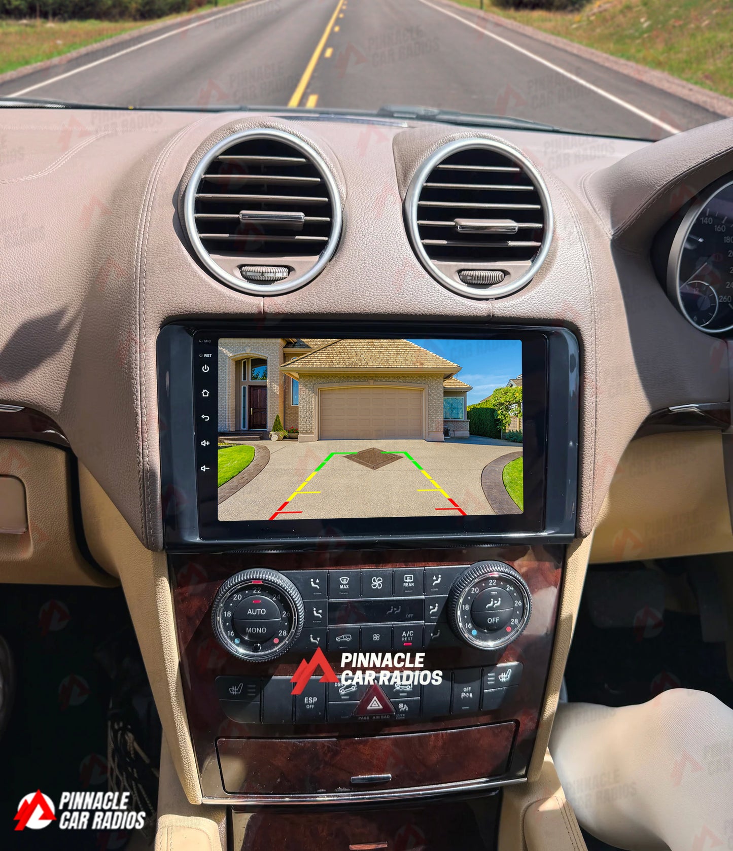 Mercedes Benz ML 300 350 2005-2012 W164 Wireless CarPlay Headunit Kit