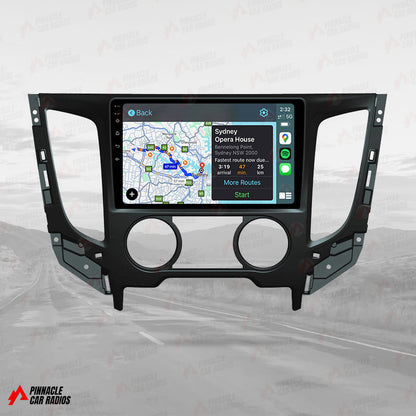 Mitsubishi Challenger 2015-2019 Manual AC Wireless CarPlay Headunit Kit