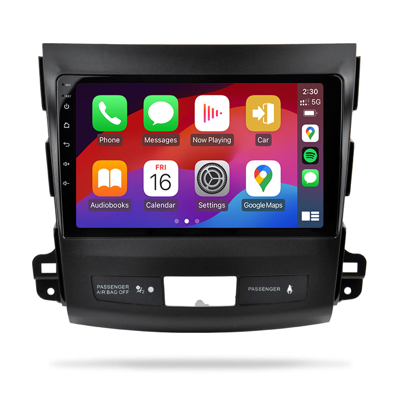 Mitsubishi Outlander 20072012 Wireless CarPlay Headunit Kit Pinnacle Car Radios