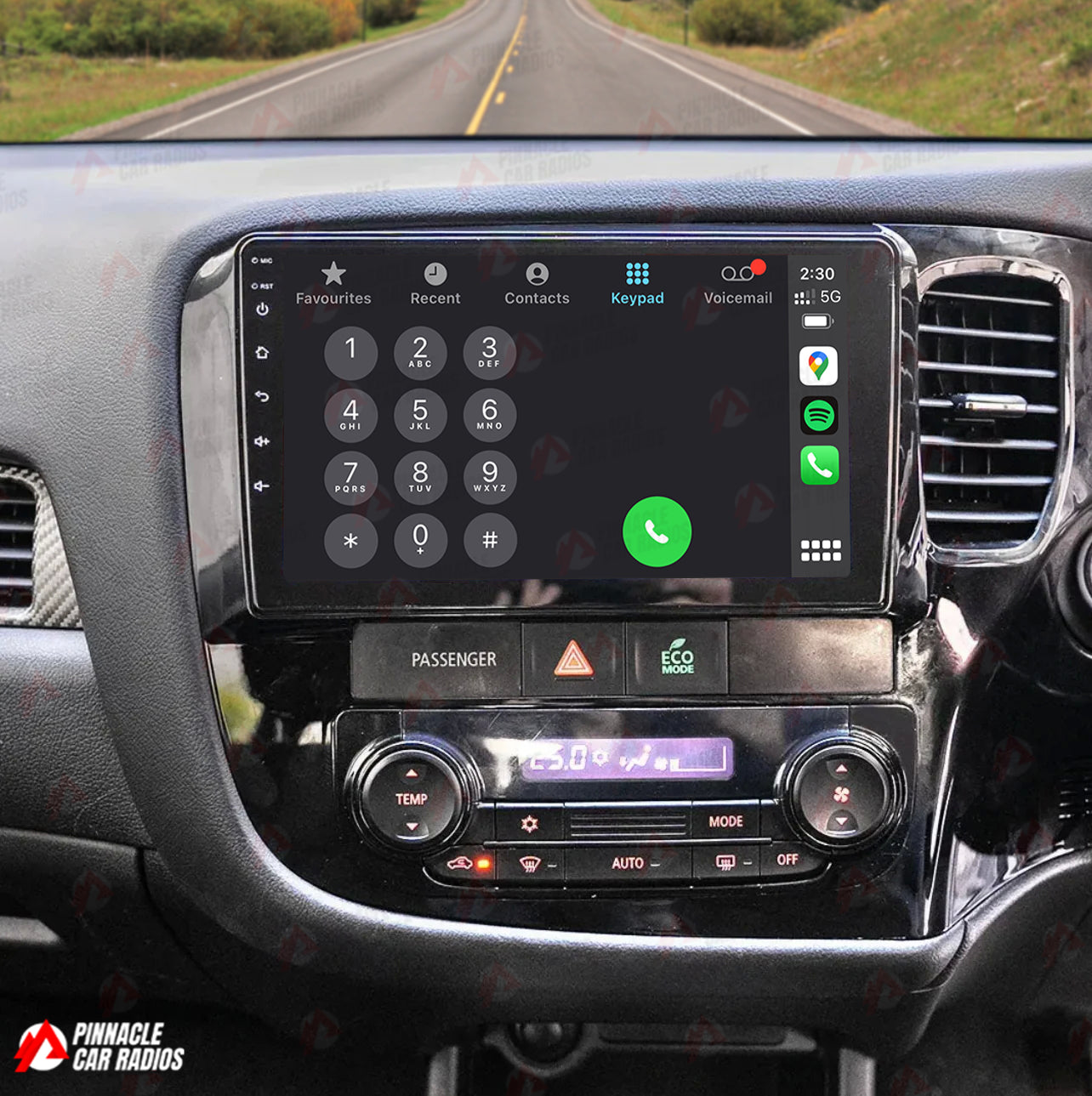 Mitsubishi Outlander 2013-2019 Wireless CarPlay Headunit Kit