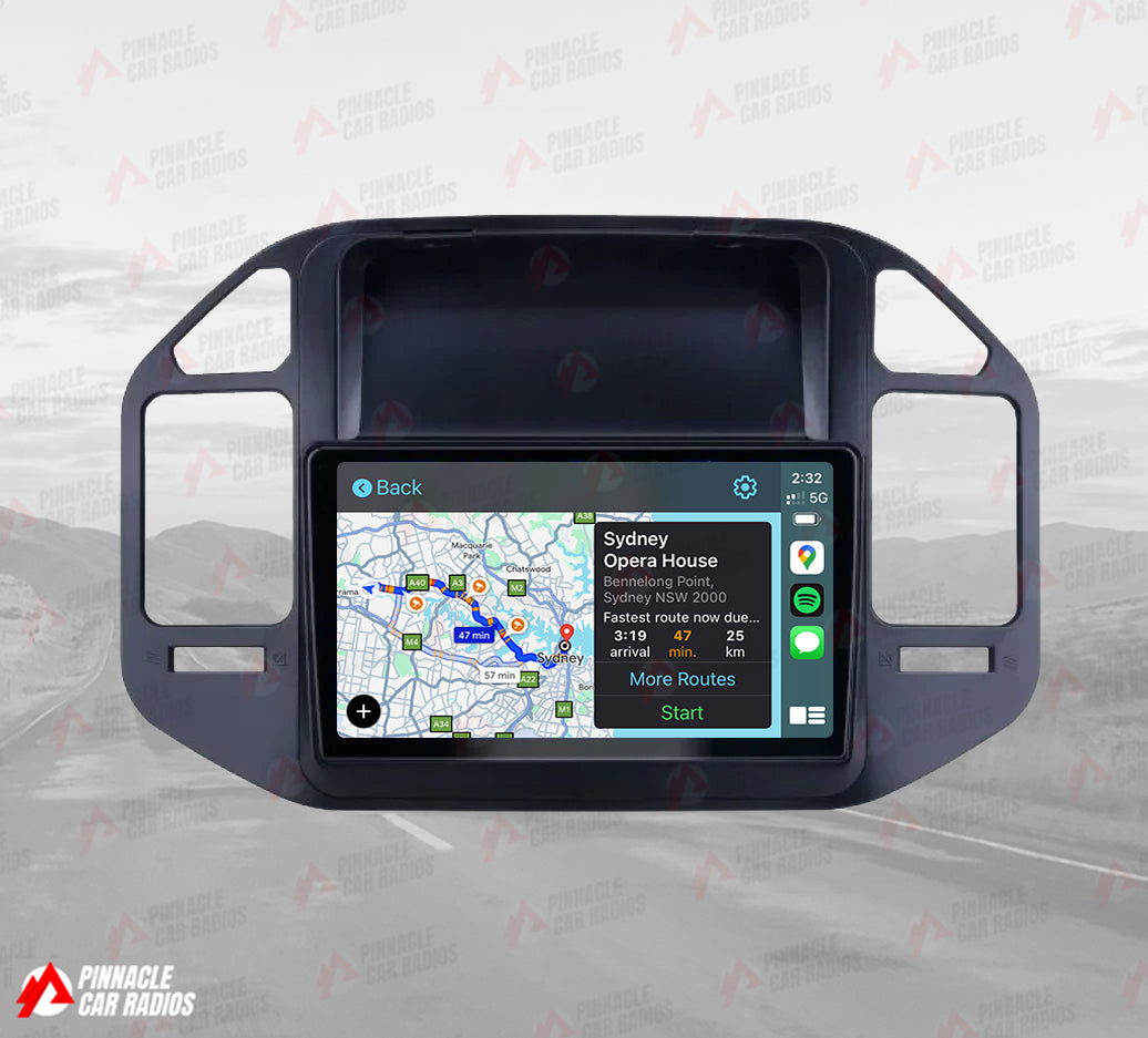 Mitsubishi Pajero 2000-2006 Wireless CarPlay Headunit Kit