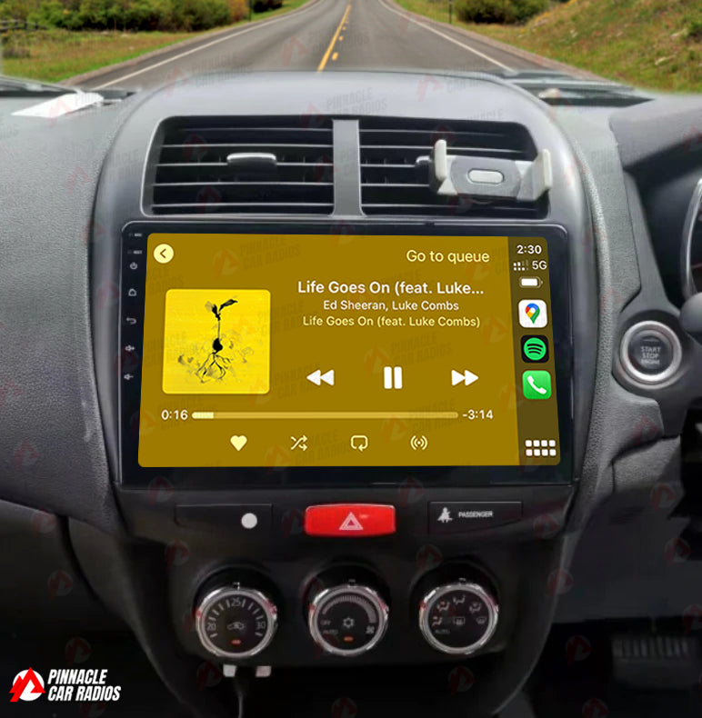 SXAUTO 10.1 Inch Autoradio Voor Mitsubishi ASX (2010-2019) – Android 13, 6+128GB, Draadloze CarPlay & Android Auto, Incl. Camera En Mic