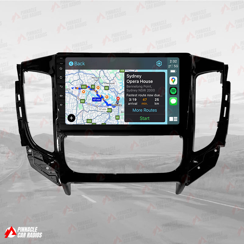 Mitsubishi Challenger Pajero Sport 2015-2019 Automatic AC Wireless CarPlay Headunit Kit