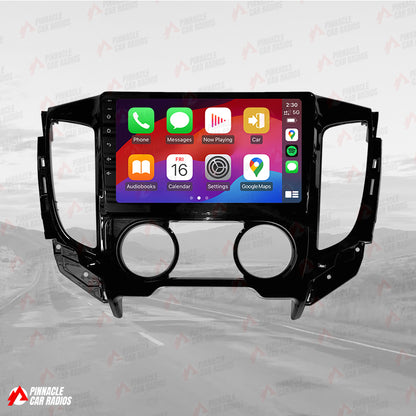 Mitsubishi Challenger Pajero Sport 2015-2019 Manual AC Wireless CarPlay Headunit Kit