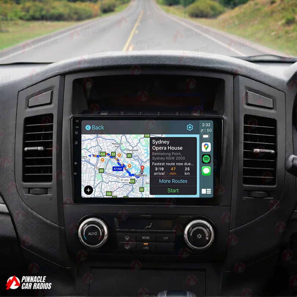 Mitsubishi Pajero 2000-2006 Wireless CarPlay Headunit Kit