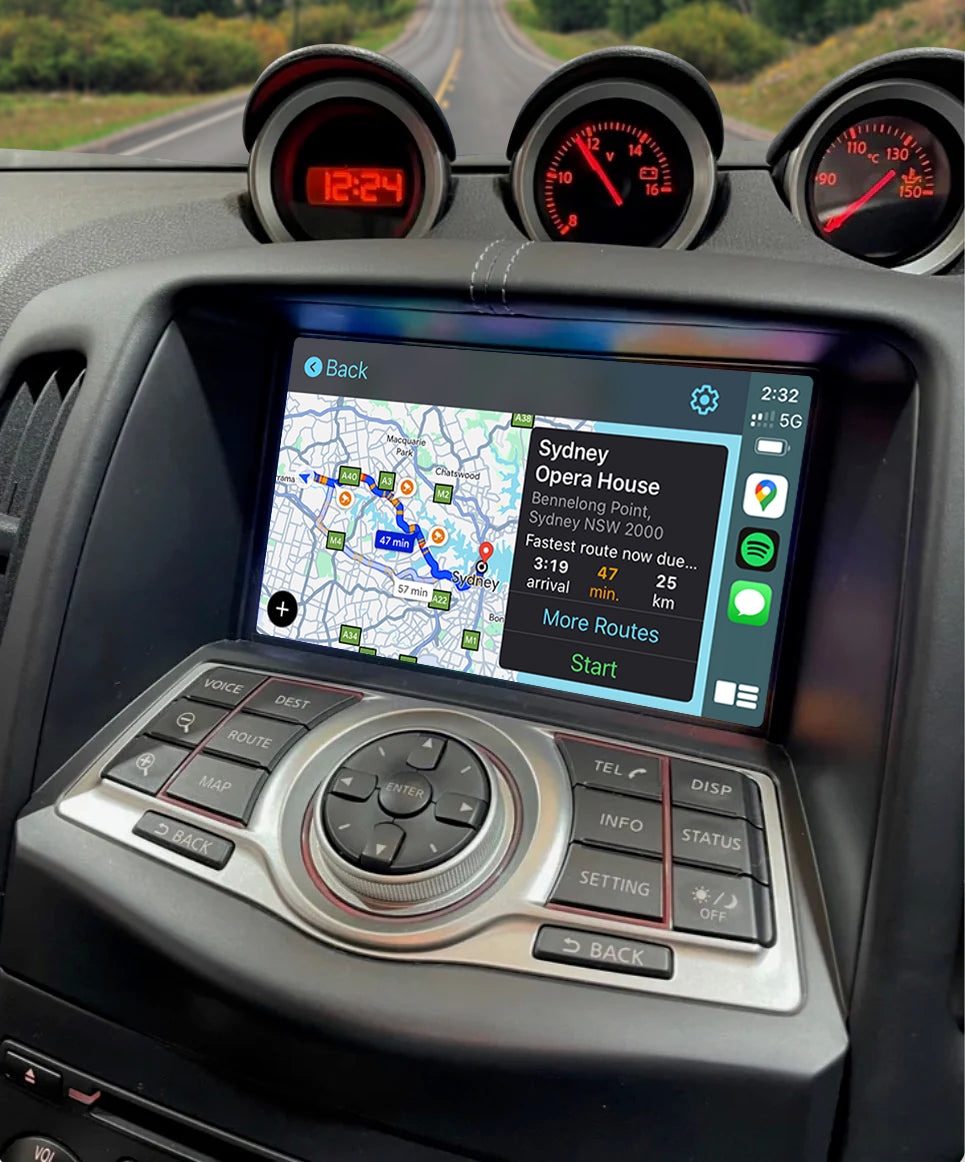 Nissan 370Z 2009-2020 Z34 Wireless CarPlay & Android Auto Interface integration Module