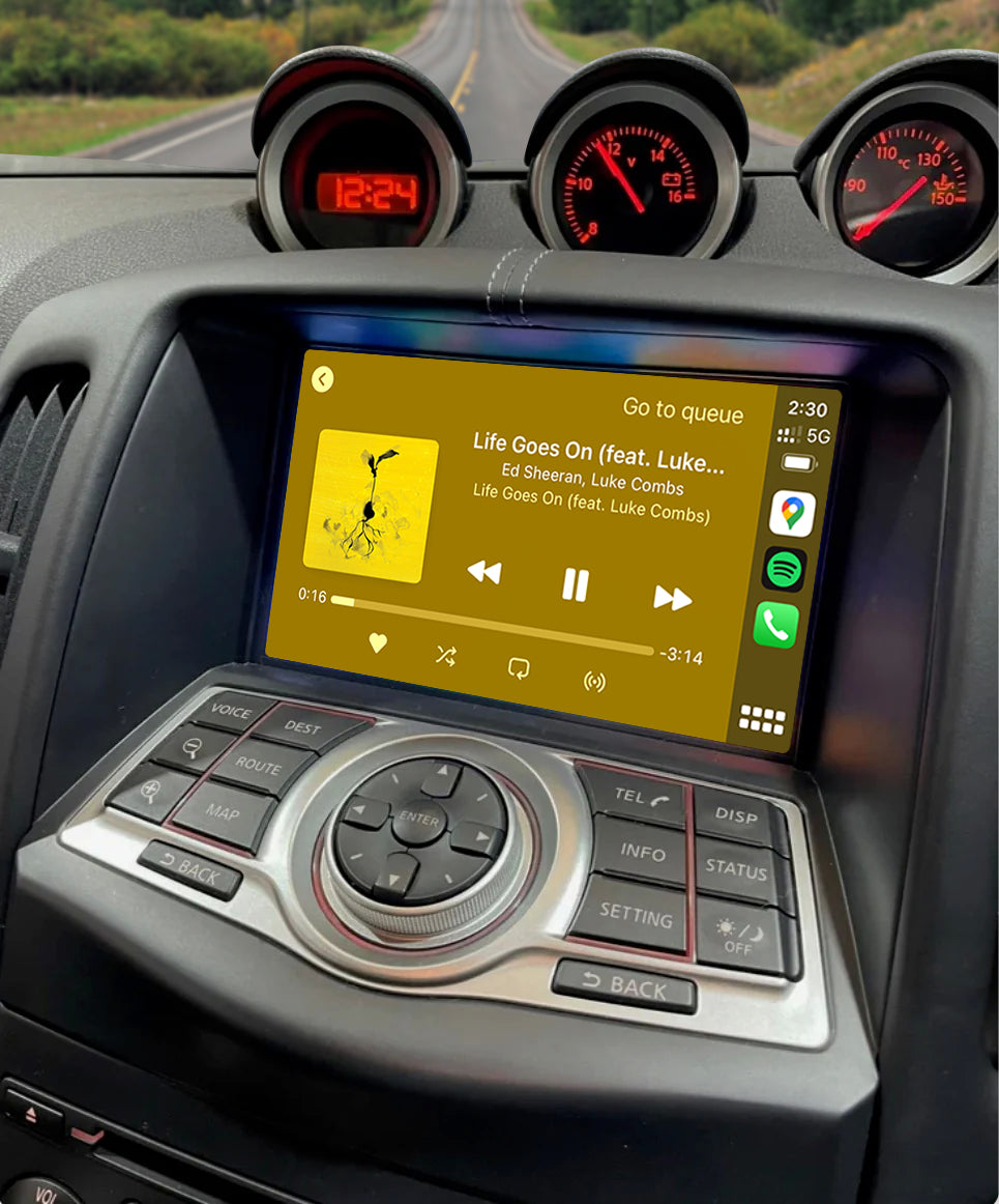 CarPlay ナビ Upgrade Car Radio for Nissan 370Z 2009-2021 Car Radio Android 14