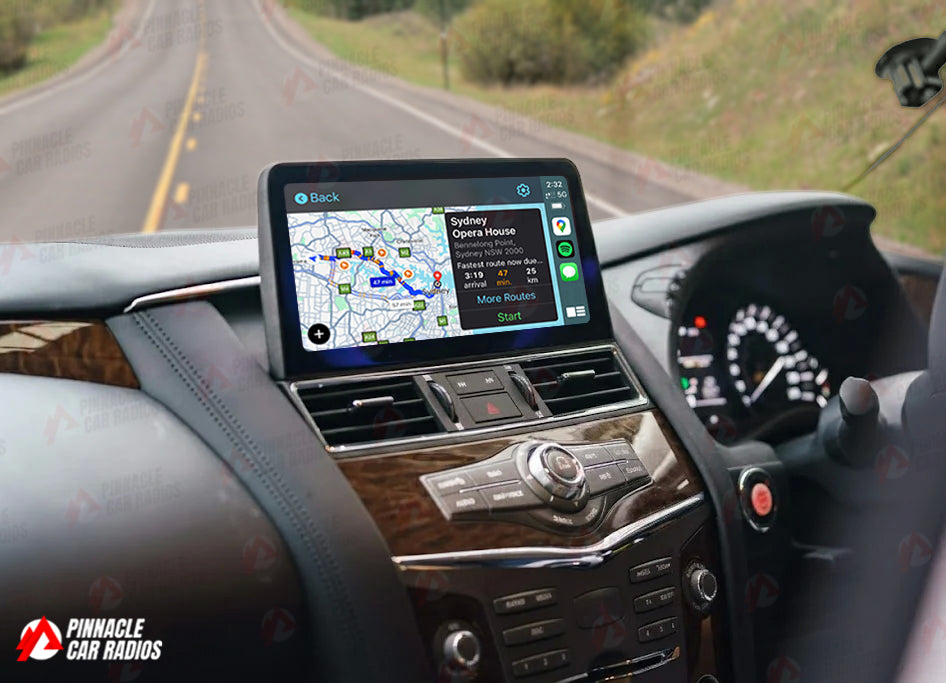 Nissan Patrol Y62 2010-2024 Wireless CarPlay Headunit Kit