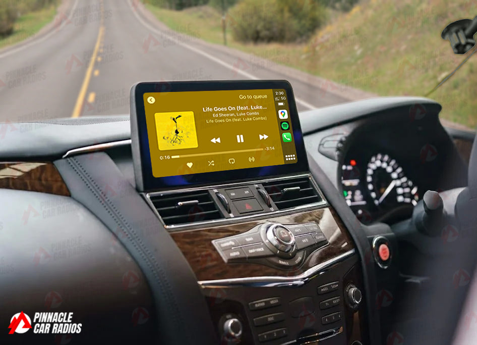 Nissan Patrol Y62 2010-2024 Wireless CarPlay Headunit Kit