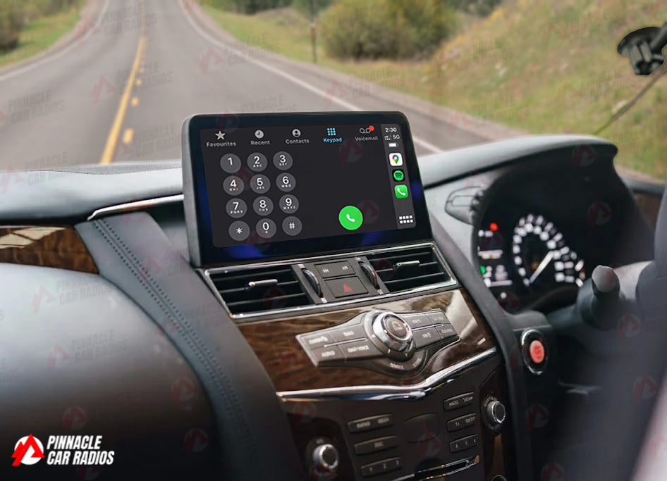 Nissan Patrol Y62 2010-2024 Wireless CarPlay Headunit Kit