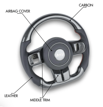 Jeep Wrangler Premium Steering Wheel