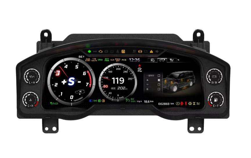 Lexus LX570 2016-2022 Digital Instrument Cluster