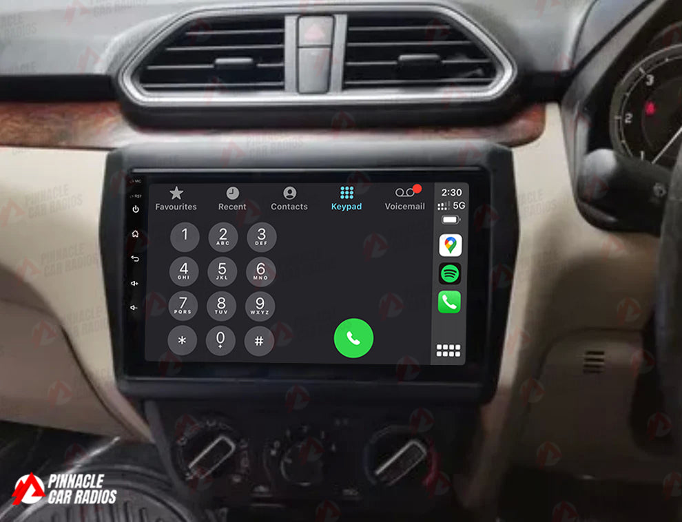 Suzuki Swift 2017-2024 Wireless CarPlay Headunit Kit