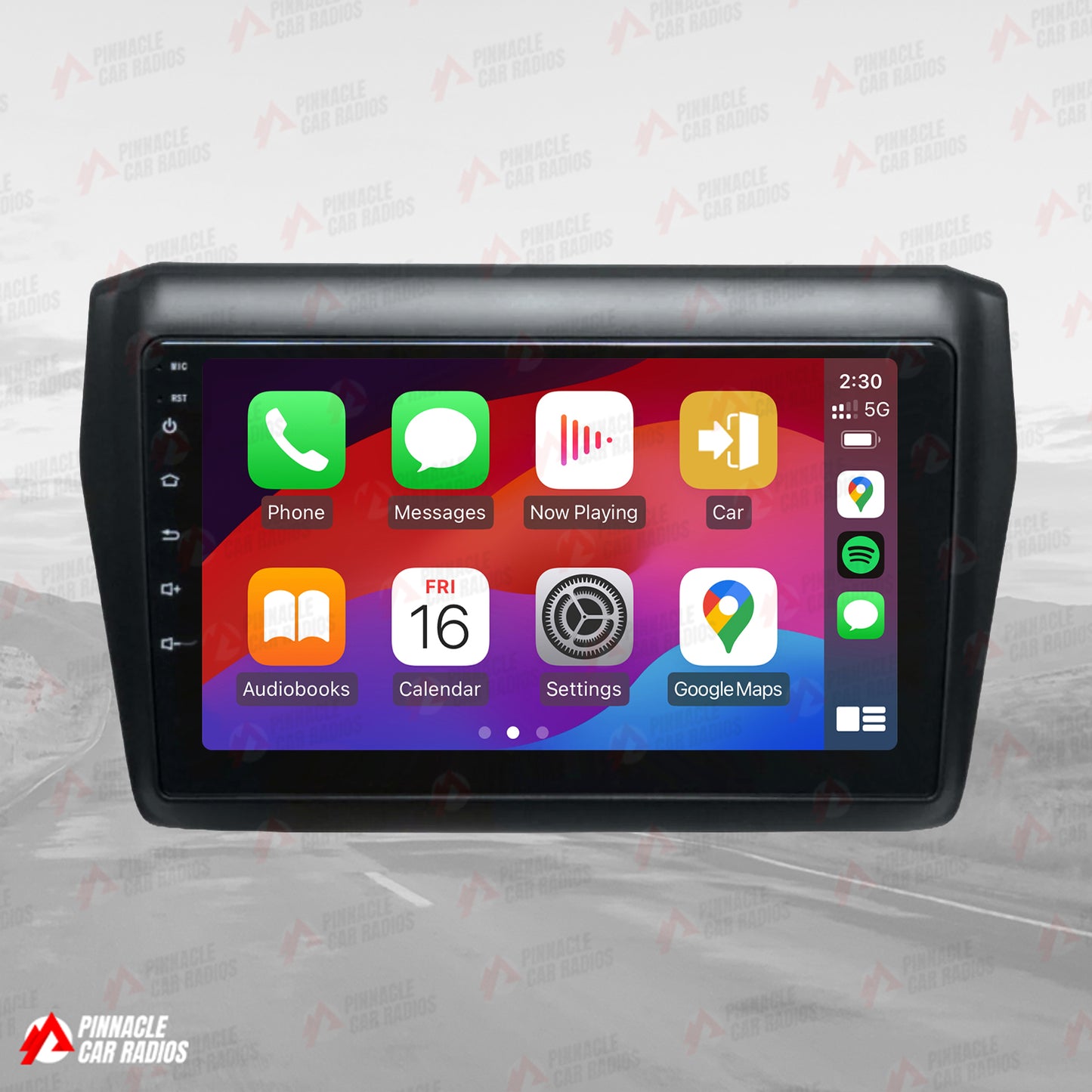 Suzuki Swift 2017-2024 Wireless CarPlay Headunit Kit