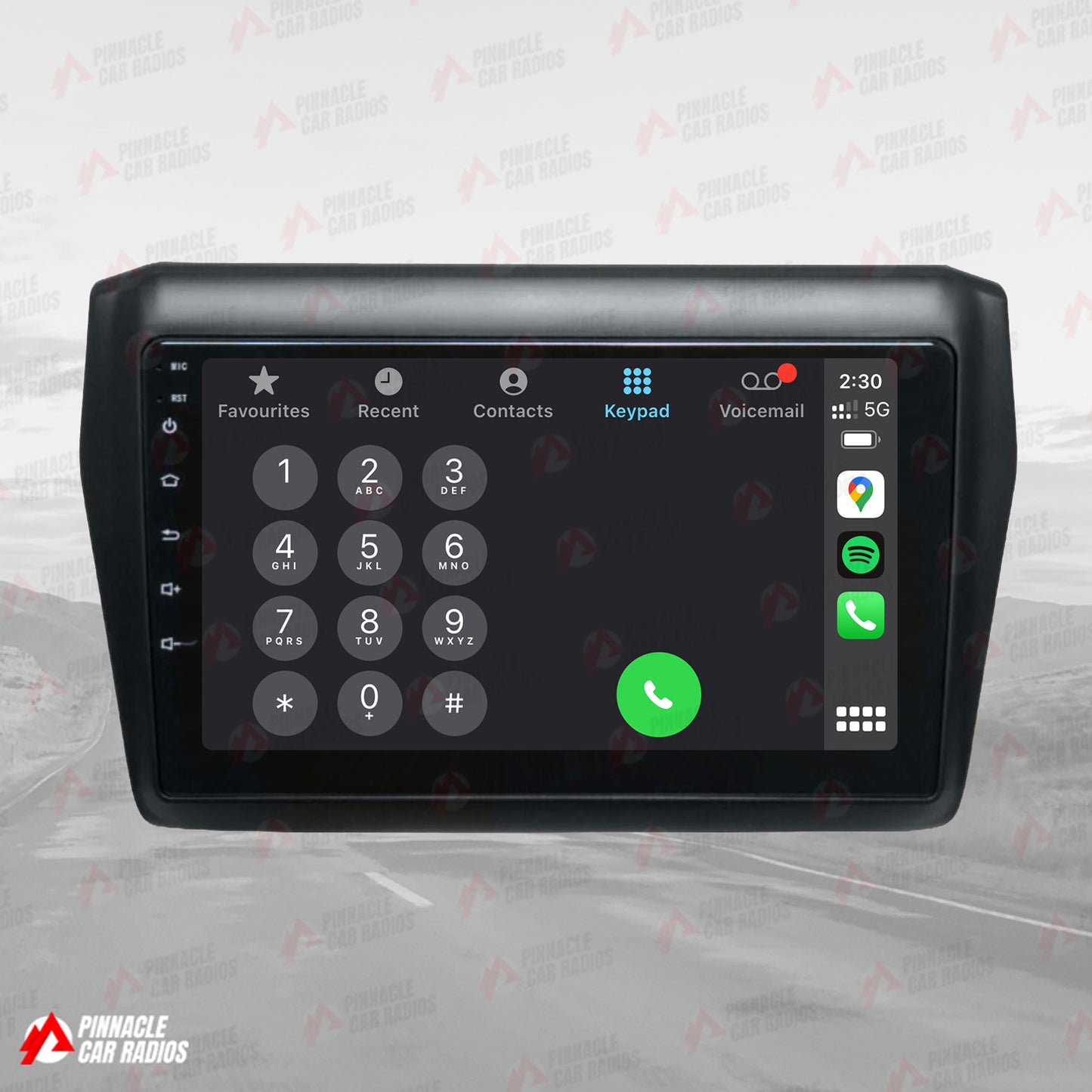Suzuki Swift 2017-2024 Wireless CarPlay Headunit Kit