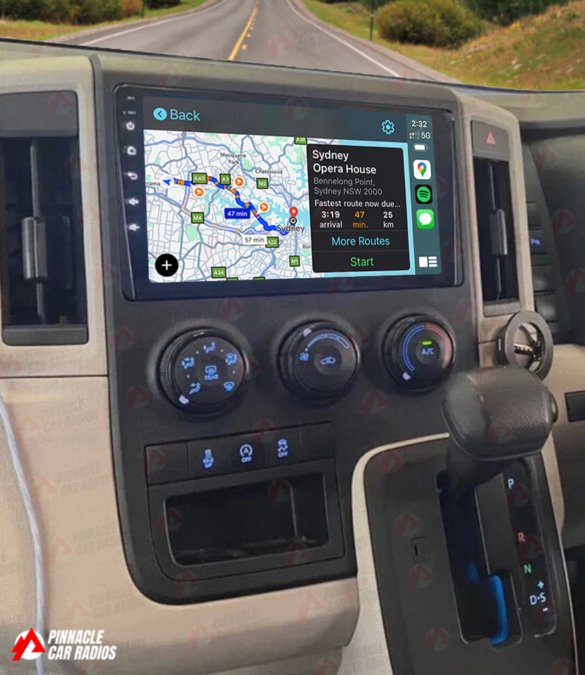 Toyota HiAce 2019-2024 Wireless CarPlay Headunit Kit