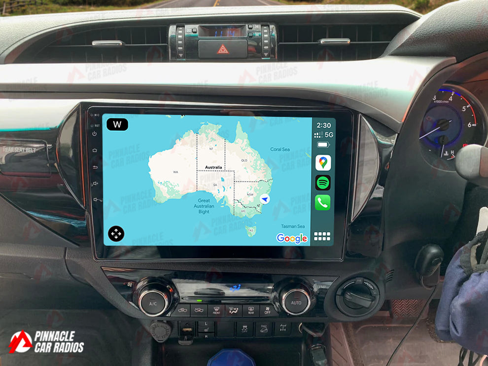 Toyota Hilux 2016-2024 Wireless CarPlay Headunit Kit