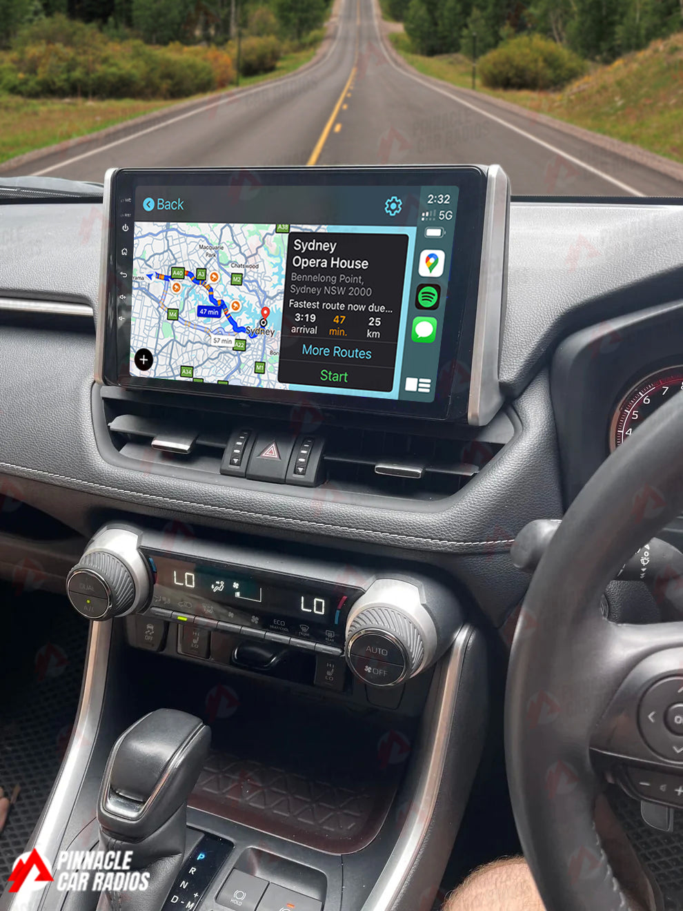 Toyota RAV4 2018-2024 Wireless CarPlay Headunit Kit