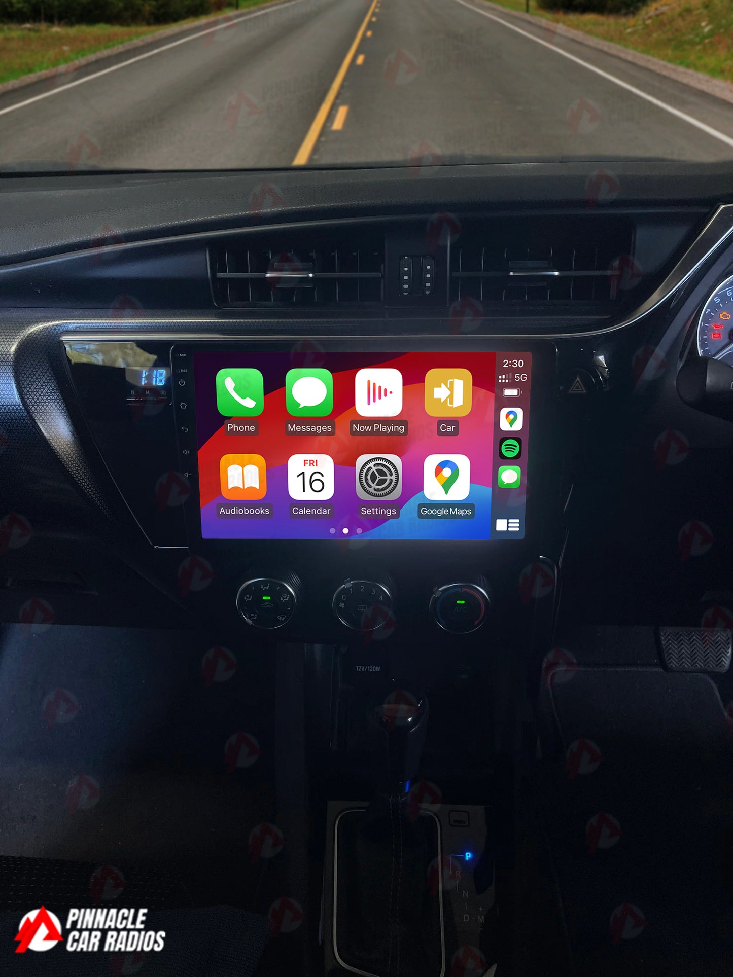 Toyota Corolla Hatch 2015-2018 Wireless CarPlay Headunit Kit