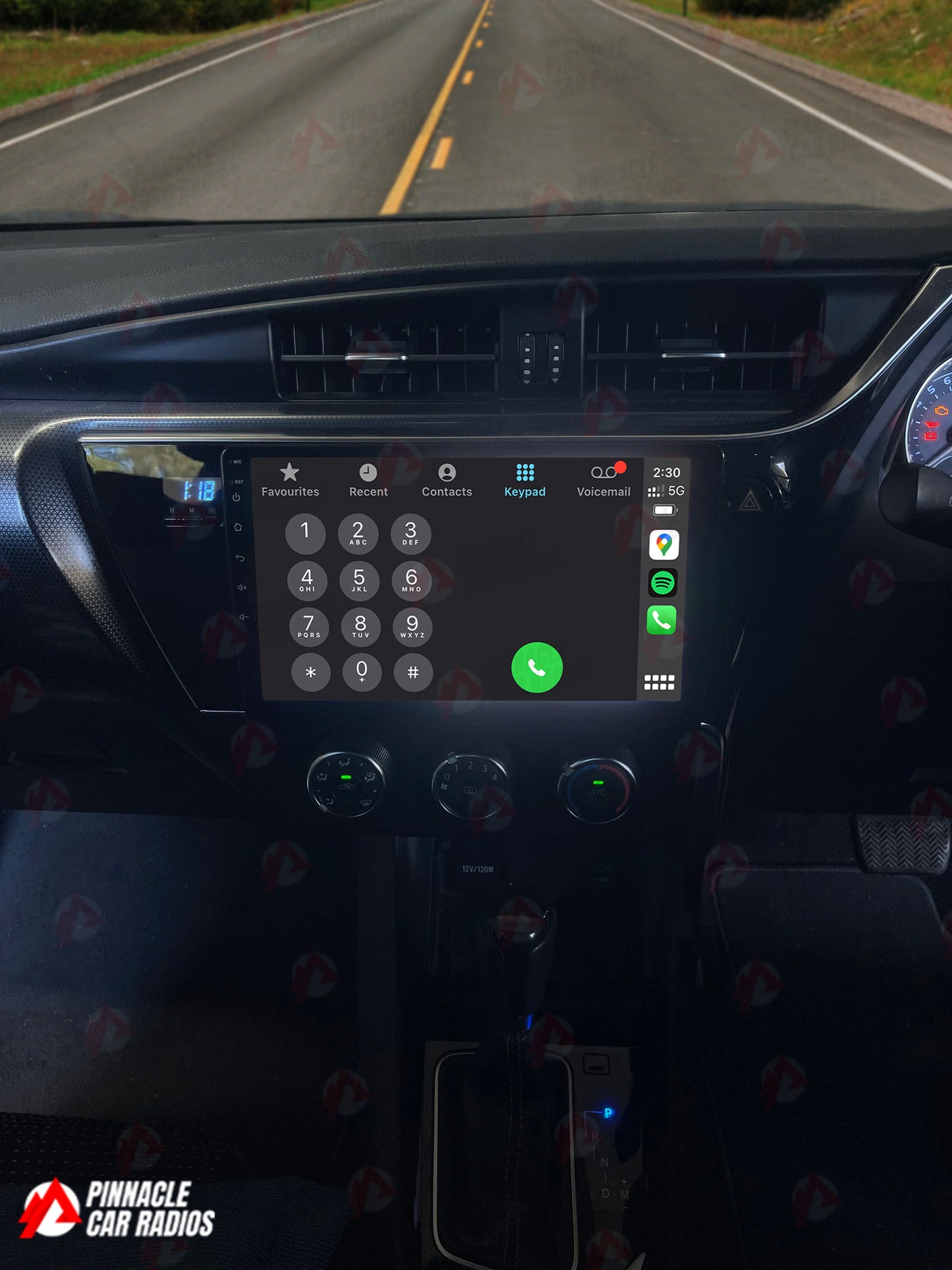 Toyota Corolla Hatch 2015-2018 Wireless CarPlay Headunit Kit