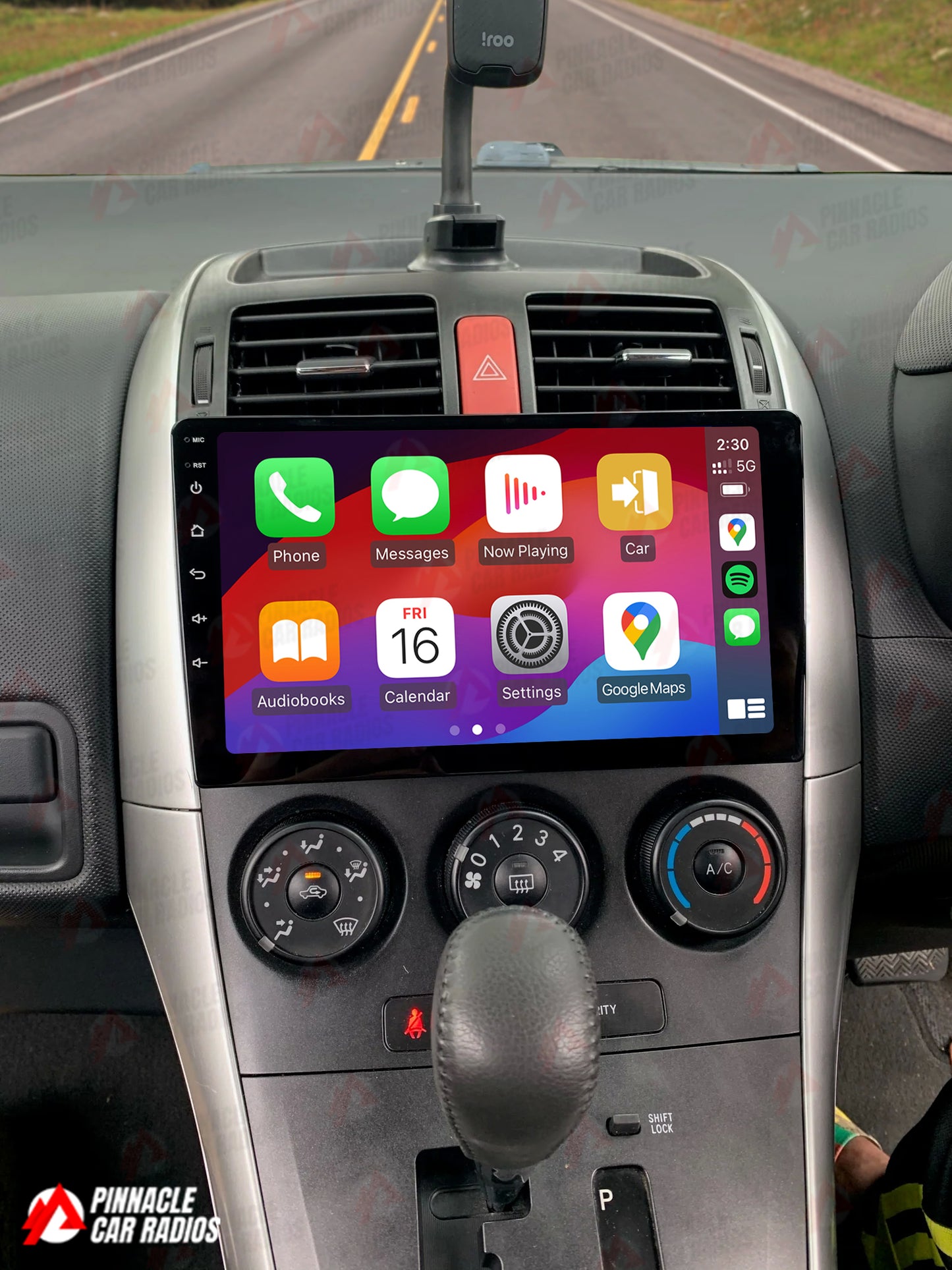 Toyota Corolla Hatchback 2007-2011 Wireless CarPlay Headunit Kit
