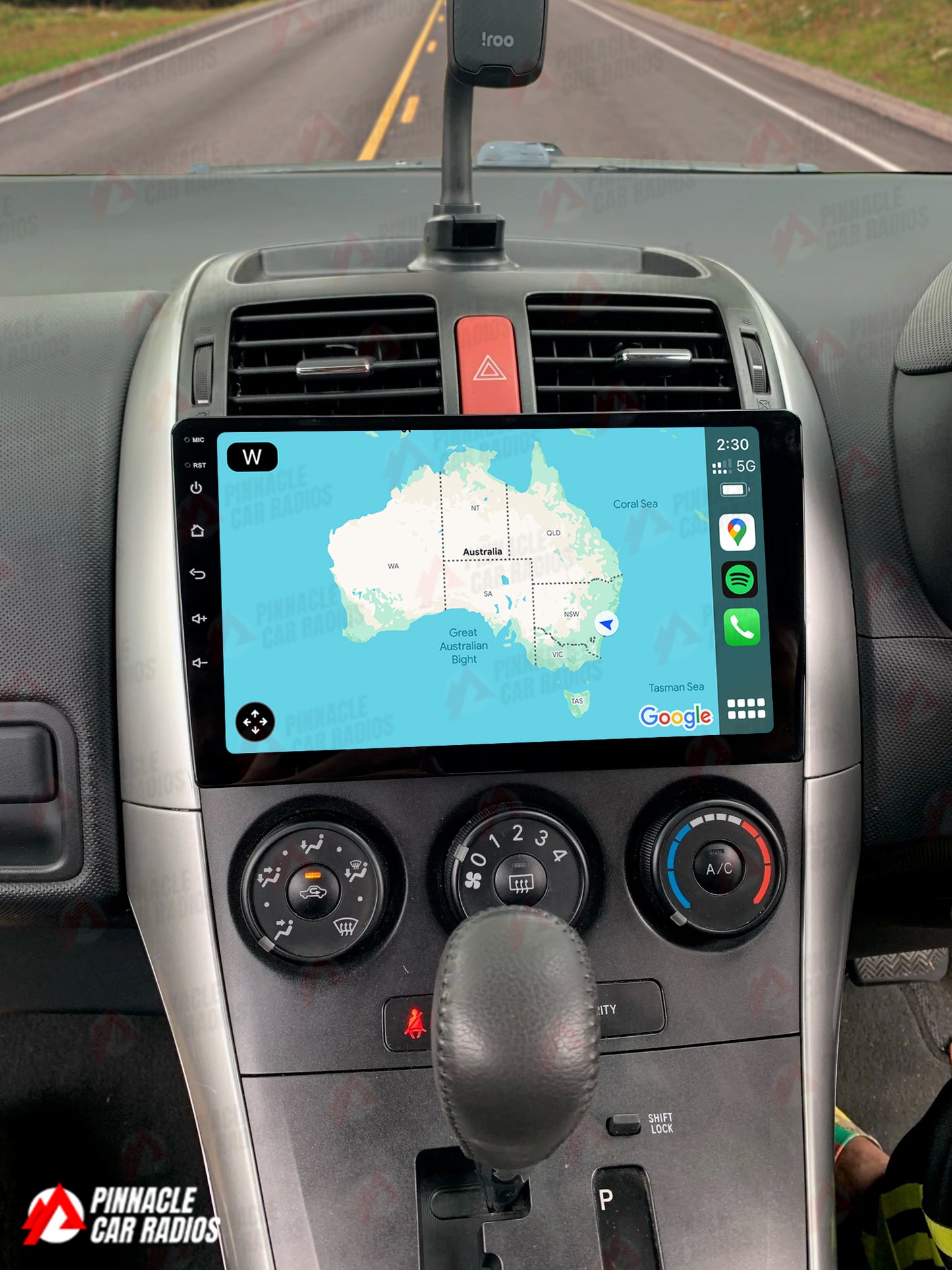 Toyota Corolla Hatchback 2007-2011 Wireless CarPlay Headunit Kit