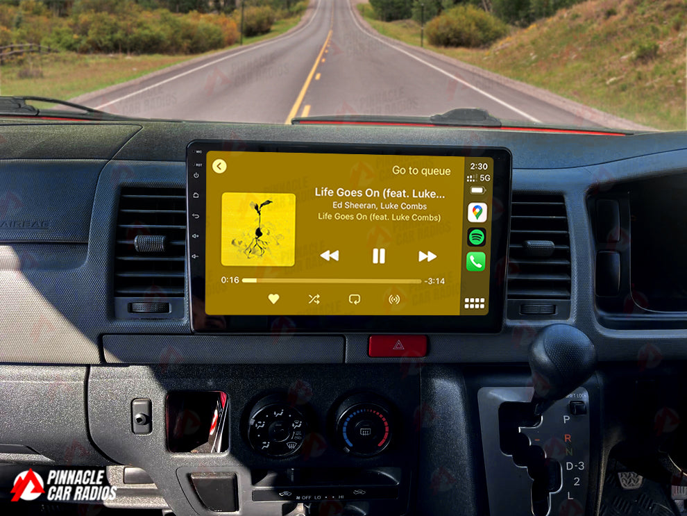 Toyota HiAce 2004-2019 Wireless CarPlay Headunit Kit