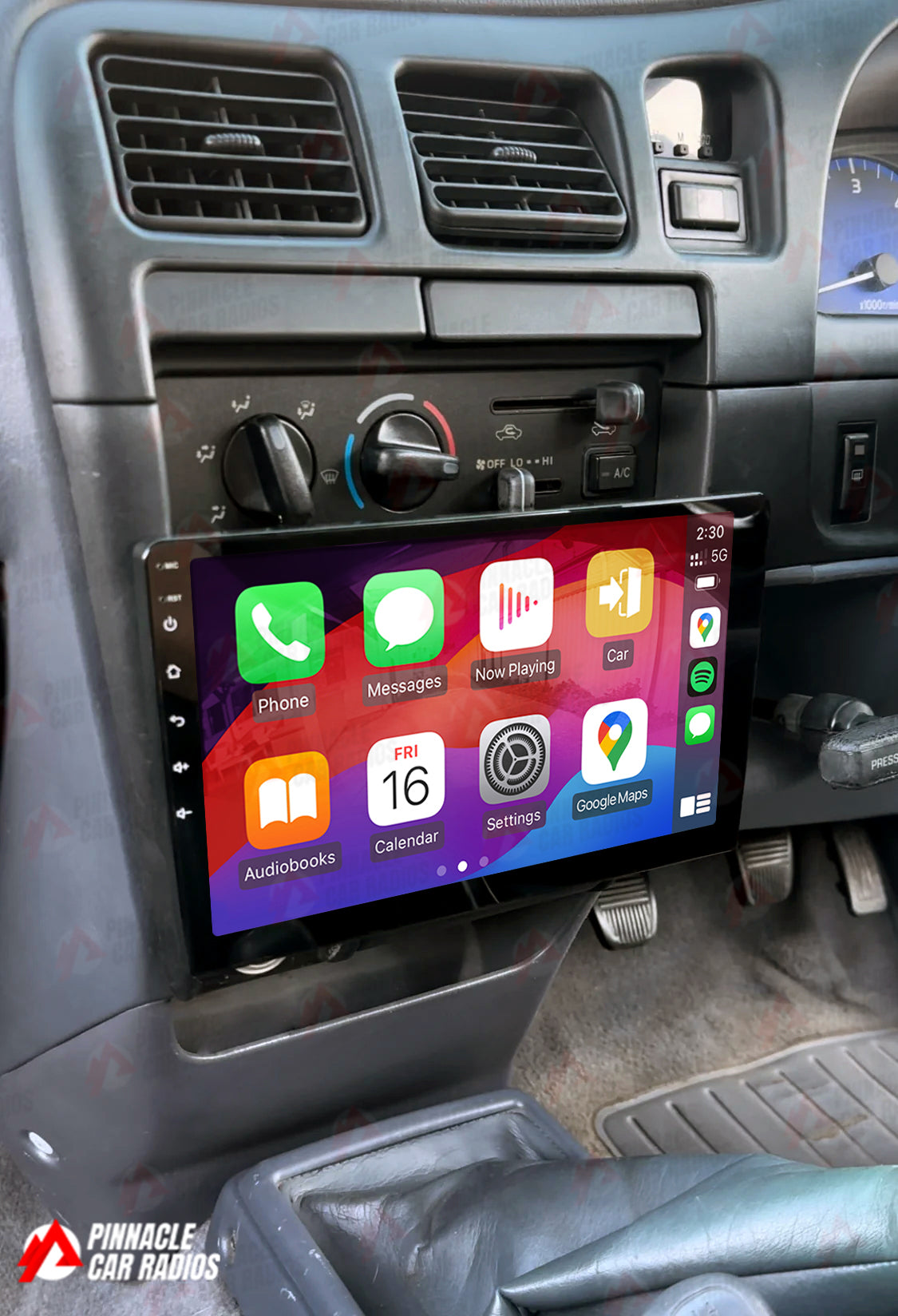 Toyota Hilux 1998-2004 Wireless CarPlay Headunit Kit