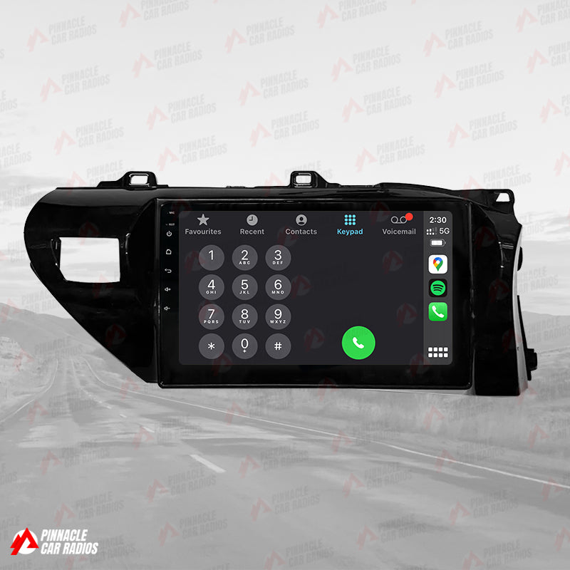 Toyota Hilux 2016-2024 Wireless CarPlay Headunit Kit