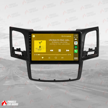 Toyota Hilux Tesla-Style Screen 2005-2015 Wireless CarPlay Headunit Kit