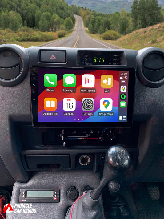 Toyota Land Cruiser 70 76 79 Series 1984-2023 Wireless CarPlay Headunit Kit