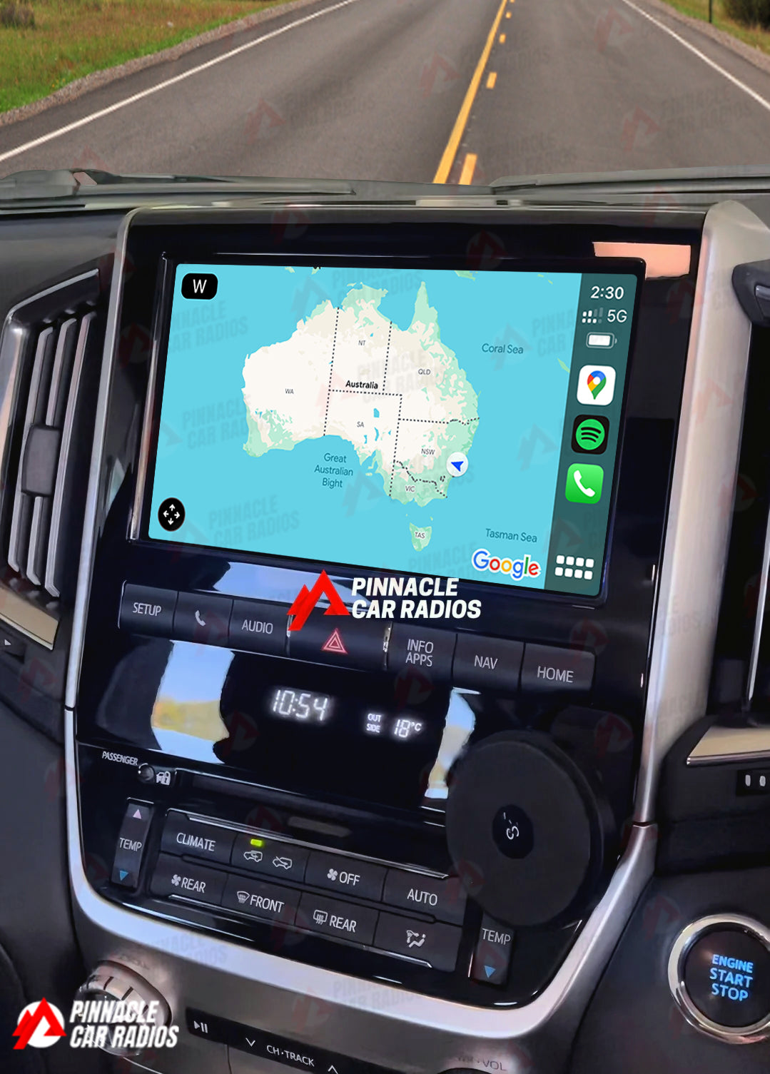Toyota Land Cruiser LC200 2014-2024 VX & SAHARA Wireless CarPlay & Android Auto Interface Module