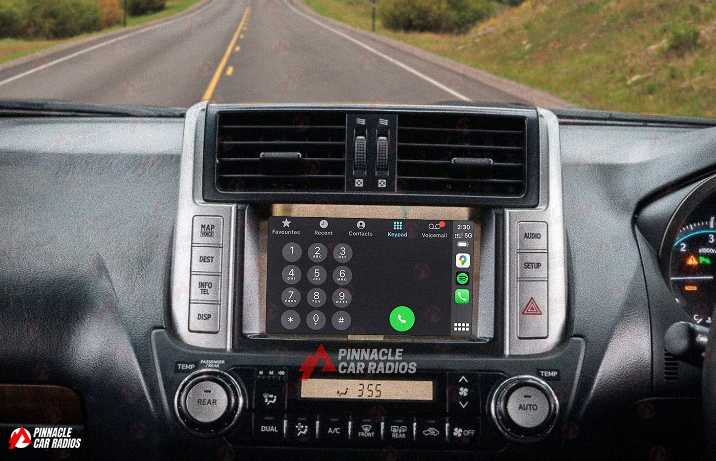 Toyota Prado GXL/VX/Kakadu LC150 2009-2013 Wireless CarPlay & Android Auto Interface Module