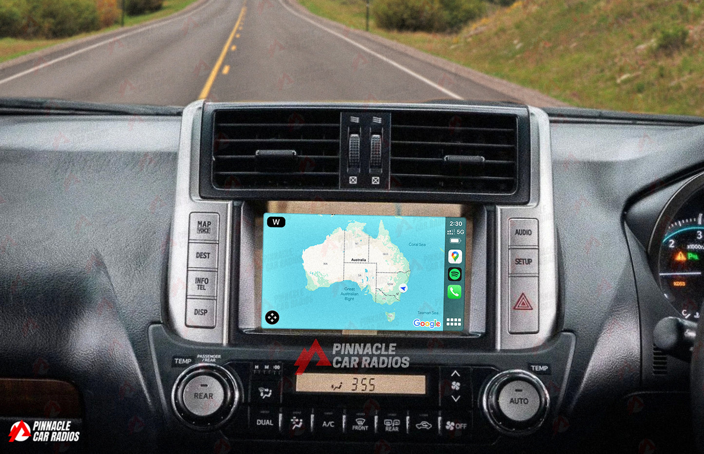 Toyota Prado GXL/VX/Kakadu LC150 2009-2013 Wireless CarPlay & Android Auto Interface Module