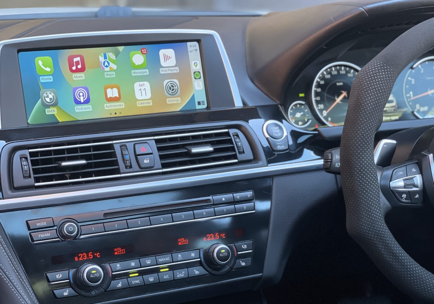 BMW 6 Series 2011-2016 (F06 F12 F13) Wireless CarPlay Headunit Kit