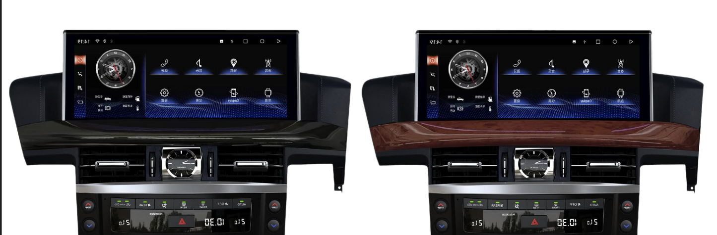 Lexus LX57 Tesla-Style Screen 2008-2015 Wireless CarPlay Headunit Kit