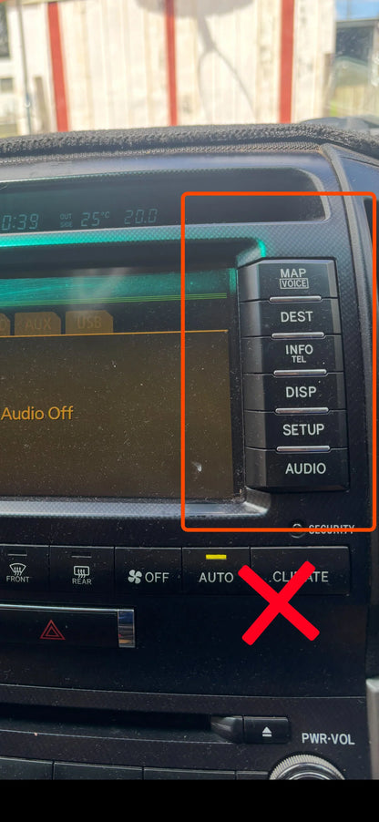 Toyota Land Cruiser LC200 VX & SAHARA 2012-2014 Wireless CarPlay & Android Auto Interface Module