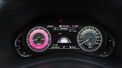 Nissan Patrol Y62 2012-2021 Digital Instrument Cluster