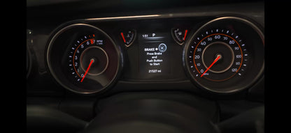 Jeep Wrangler 2018-2022 Digital Instrument Cluster