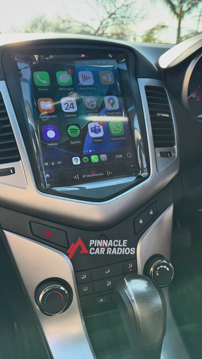 Holden Cruze 2009-2016 Vertical Tesla-Style Wireless CarPlay Headunit Kit